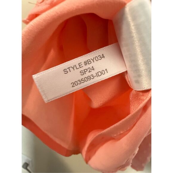 J Crew Sleeveless Flutter-sleeve clip-dot top Romantic Soft Girl Springtime Baby - Picture 3 of 4